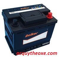 Bình ắc quy Delkor 56030 (DIN60) 12V 60Ah