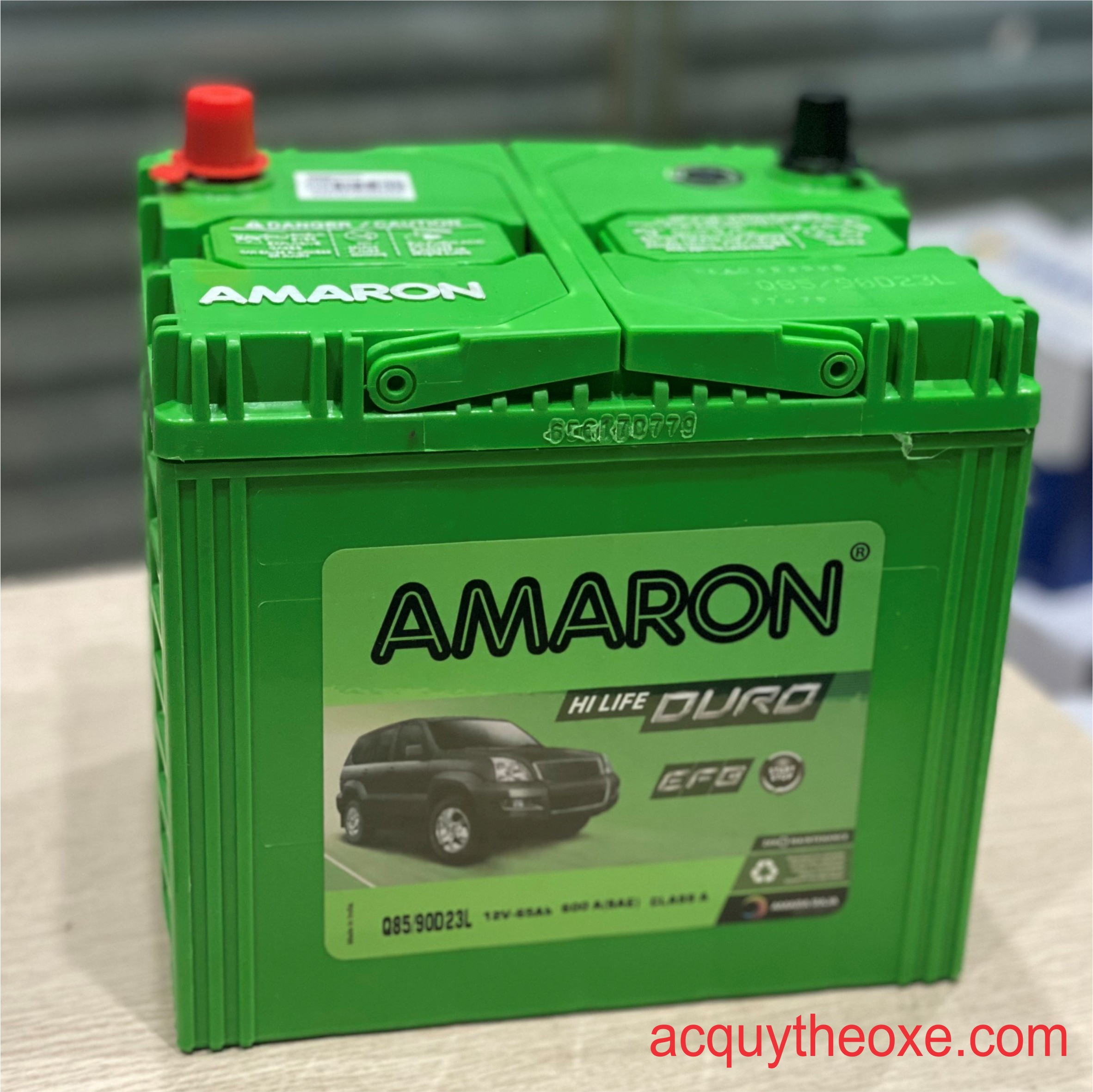 ắc quy amaron q85 cho istop