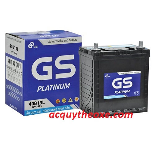 Bình ắc quy GS 40B19L 12V 35Ah