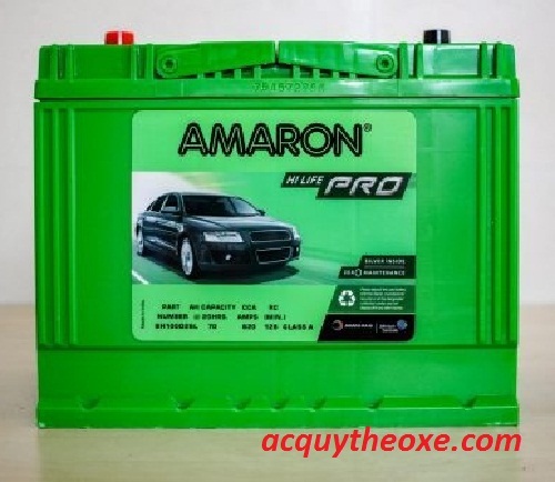 Bình ắc quy Amaron 100D26L 12V 70Ah