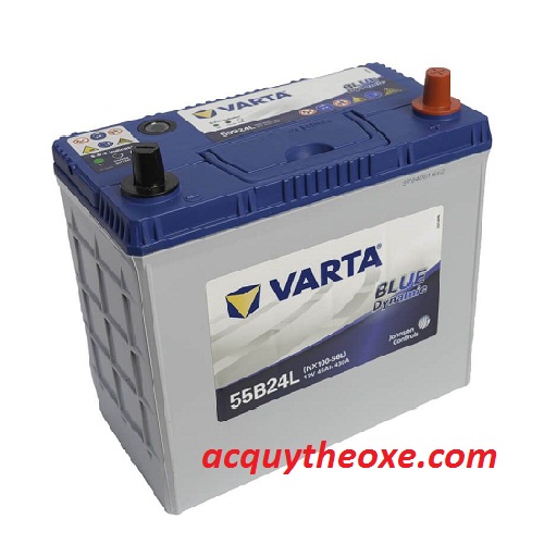 Bình ắc quy Varta 55B24L 12V 45Ah
