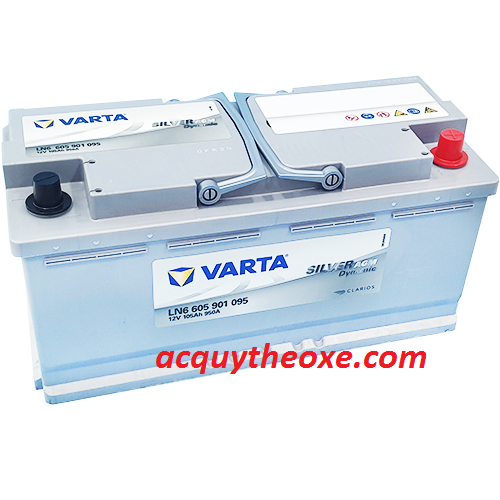 Bình ắc quy Varta AGM LN6 605901095 12V 105Ah
