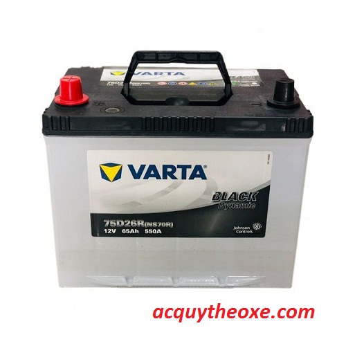 Bình ắc quy Varta 75D26L 12V 65Ah