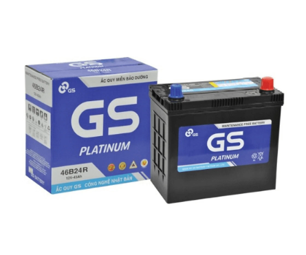 Bình ắc quy GS MF46B24R (12v - 45Ah)